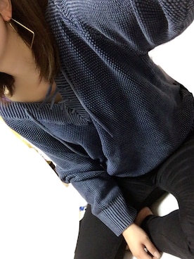 「ENVYM（アンビー）のアイテム（アクセサリー）」を使った、aykさん（レディース・159cm）の秋コーディネート