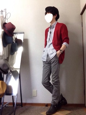 「GGD（ジージーディー）のアイテム（腕時計）」を使った、らむちゃんさん（メンズ・178cm）の春コーディネート