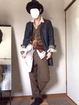チェスターコートを使った 海賊 の人気ファッションコーディネート Wear