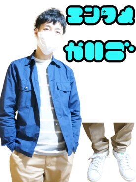 十色さん（メンズ・178cm）の春コーディネート