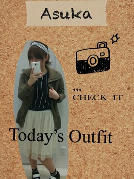 あすにゃんさんのコーディネート