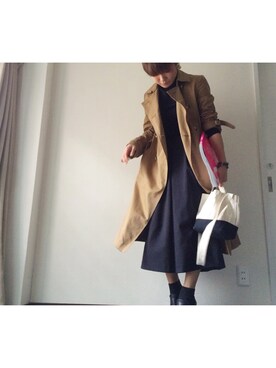 「GINZA（ギンザ）のアイテム」を使った、s.eri.0411さん（レディース・158cm）の秋コーディネート