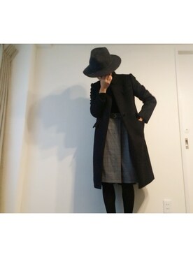 「PHEENY（フィーニー）のアイテム（ジャケット/アウター）」を使った、s.eri.0411さん（レディース・158cm）の秋コーディネート