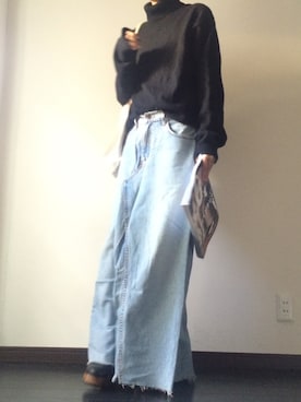 「GINZA（ギンザ）のアイテム」を使った、s.eri.0411さん（レディース・158cm）の秋コーディネート