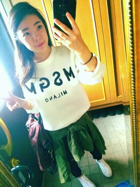 harukaさん（レディース・154cm）の夏コーディネート