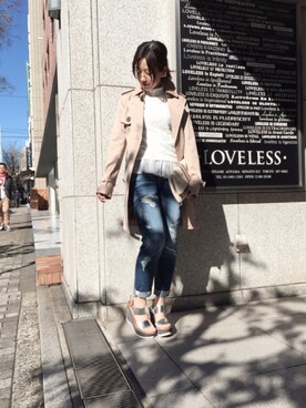 kyonさん（レディース・160cm）の春コーディネート