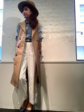 kyonさん（レディース・160cm）の春コーディネート