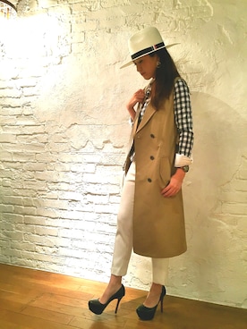 kyonさん(レディース・160cm)の春コーディネート