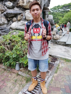 「survival（survival）のアイテム」を使った、Ben.Suさん（メンズ・174cm）の夏コーディネート