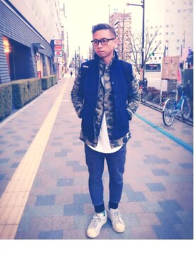 「outwear」｜Ben.Suさん（メンズ・172cm）の冬コーディネート