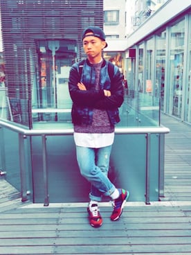 「outwear」｜Ben.Suさん（メンズ・174cm）の冬コーディネート