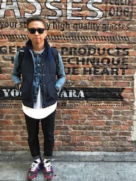 「outwear」｜Ben.Suさん（メンズ・174cm）の冬コーディネート
