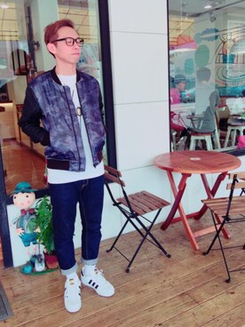 「easywear」｜Ben.Suさん（メンズ・174cm）の春コーディネート