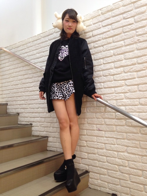 Haruka Wegoのイヤーマフを使ったコーディネート Wear