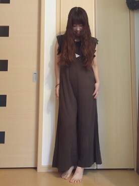 「je（ジェイイー）のアイテム」を使った、yayacoさん（レディース・156cm）の夏コーディネート