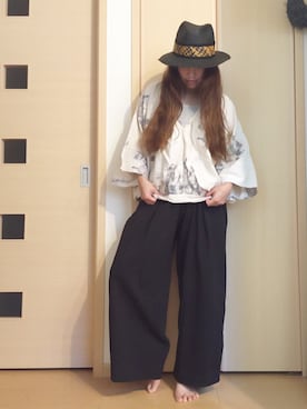 「nﾟ 11（ナンバージュウイチ）のアイテム」を使った、yayacoさん（レディース・156cm）の夏コーディネート