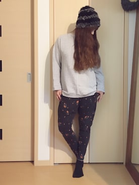 「Marc by Marc Jacobs（マークバイマークジェイコブス）のアイテム（帽子）」を使った、yayacoさん（レディース・156cm）の秋コーディネート
