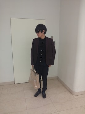 「SHAREEF（シャリーフ）のアイテム（レッグウェア）」を使った、Yuukiさん（メンズ・174cm）の夏コーディネート