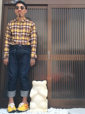 と んさん（メンズ・173cm）の夏コーディネート