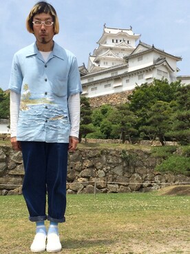 と んさん(メンズ・173cm)の春コーディネート