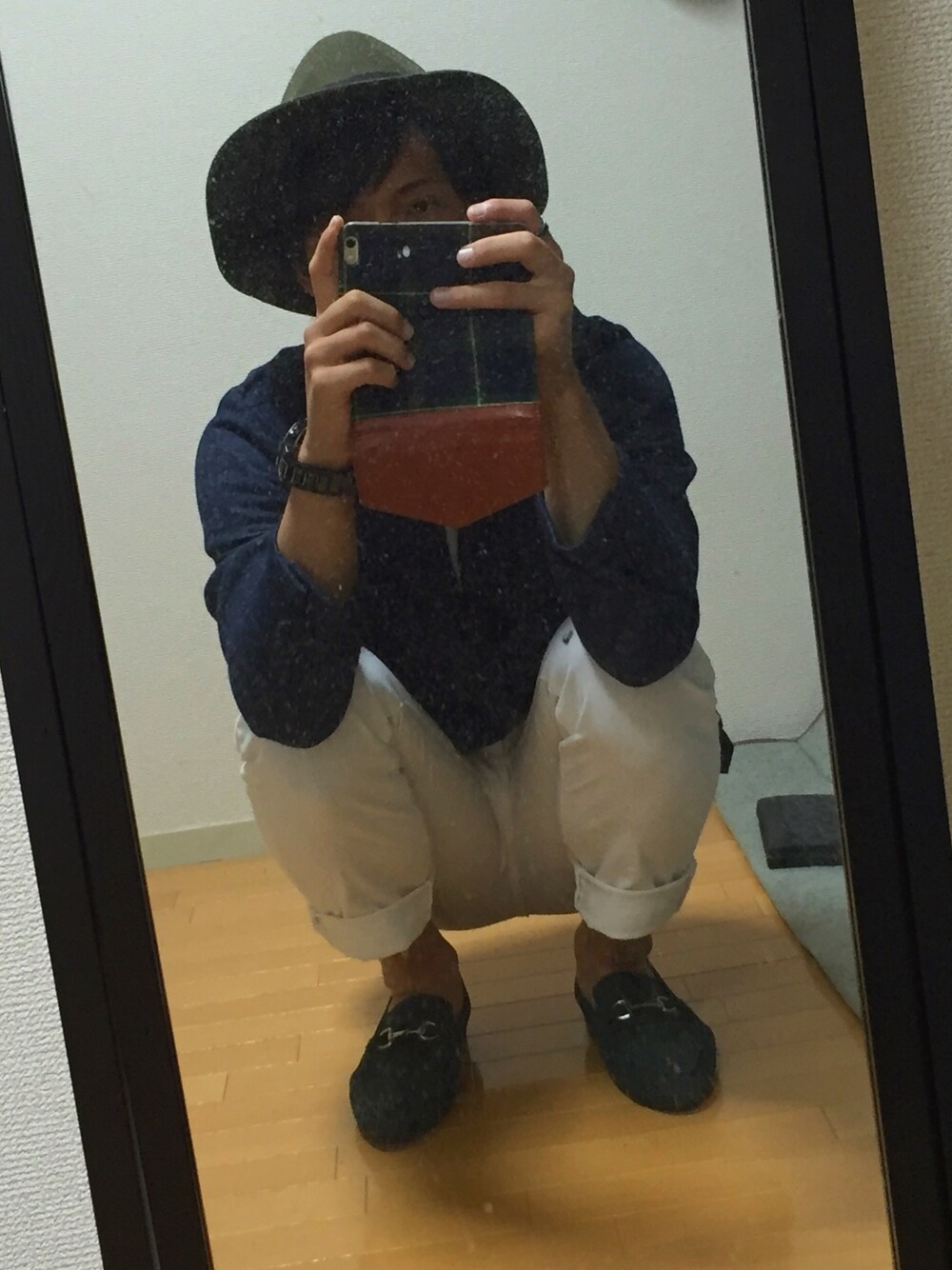 「myhome」｜「ARMANI EXCHANGEのアイテム（アクセサリー、ブラック系）」を使った、tksさん（メンズ・172cm）の秋コーディネートの1枚目の写真