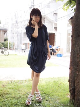 ななこ☻さん(レディース・157cm)の夏コーディネート