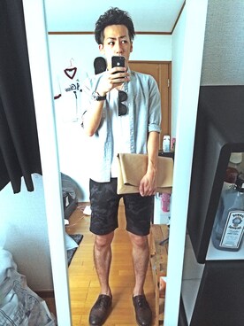 かじゅんさん（メンズ・168cm）の夏コーディネート