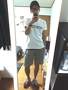 かじゅんさん（メンズ・168cm）の夏コーディネート