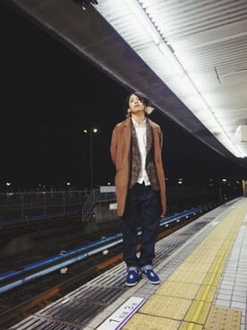 「SHIPS」｜isさん（メンズ・175cm）の冬コーディネート