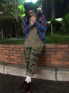 「アイテム（ジャージ）」を使った、だいきさん（メンズ・180cm・20代）の秋コーディネート