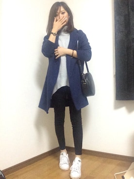 「SEVENDAYS=SUNDAY（セブンデイズサンデイ）のアイテム（モッズコート）」を使った、♡Risa♡さん（レディース・160cm）の冬コーディネート