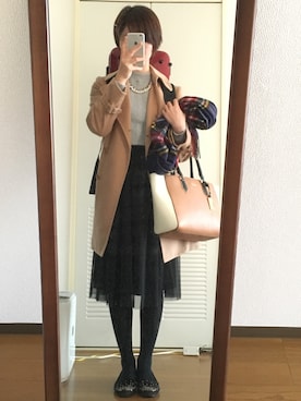 「Divalo（ディバロ）のアイテム」を使った、くり@復活さん（レディース・166cm）の冬コーディネート