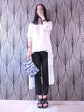 「Myalka（ミャルカ）のアイテム」を使った、sayaka さん（レディース・160cm）の春コーディネート