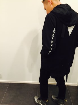 「アイテム（ブーツ、シルバー系）」を使った、xanaduuuさん（メンズ・173cm）の春コーディネート