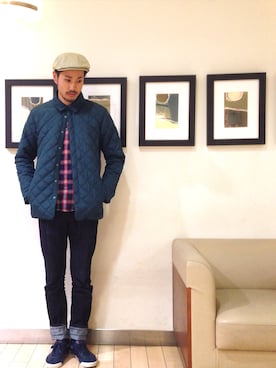 TAMUKEIさん（メンズ・182cm）の冬コーディネート