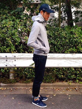 TAMUKEIさん（メンズ・182cm）の春コーディネート