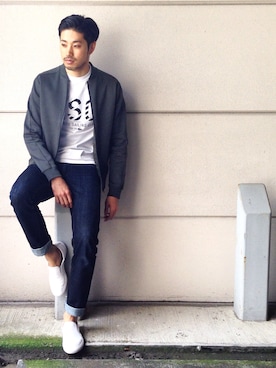 TAMUKEIさん(メンズ・182cm)の春コーディネート