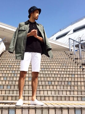 TAMUKEIさん（メンズ・182cm）の春コーディネート