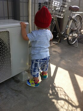 ヒロ吉さん（キッズ・70cm）の秋コーディネート