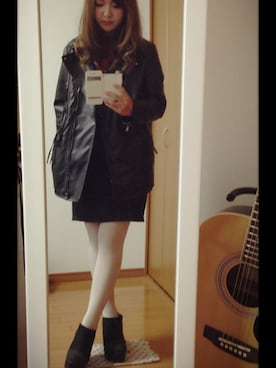 「NOMINE（ノミネ）のアイテム（その他アウター）」を使った、yuklcoさん（レディース・151cm）の春コーディネート