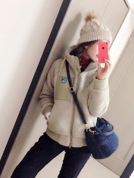 「PEARLY GATES（パーリーゲイツ）のアイテム（Tシャツ/カットソー）」を使った、Anyaさん（レディース・163cm）の秋コーディネート