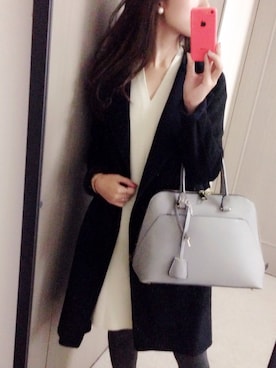 「STYLE DELI（スタイルデリ）のアイテム（ワンピース/ドレス）」を使った、Anyaさん（レディース・163cm）の秋コーディネート