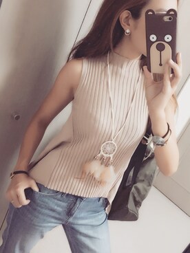 「ROYAL PARTY」｜Anyaさん（レディース・163cm）の秋コーディネート