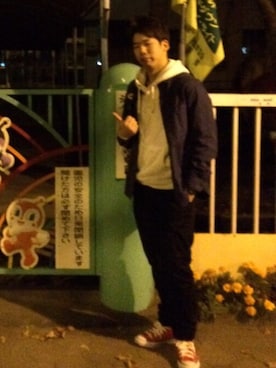 まっこさん（メンズ・170cm）の秋コーディネート