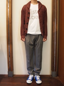 「DISCOVERED（ディスカバード）のアイテム（シューズ）」を使った、Plentystaffさん（メンズ・172cm）の冬コーディネート
