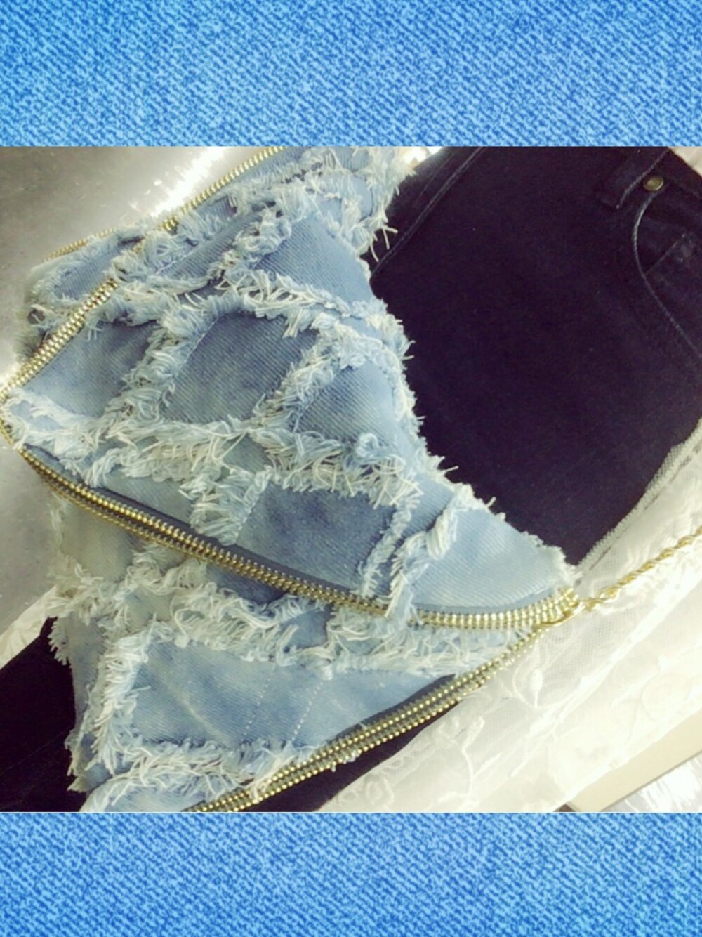 「COQULEのアイテム（バッグ、その他）」を使った、♡こ♡っ♡ち♡ゃ♡ん♡さん（レディース・161cm）の夏コーディネートの1枚目の写真