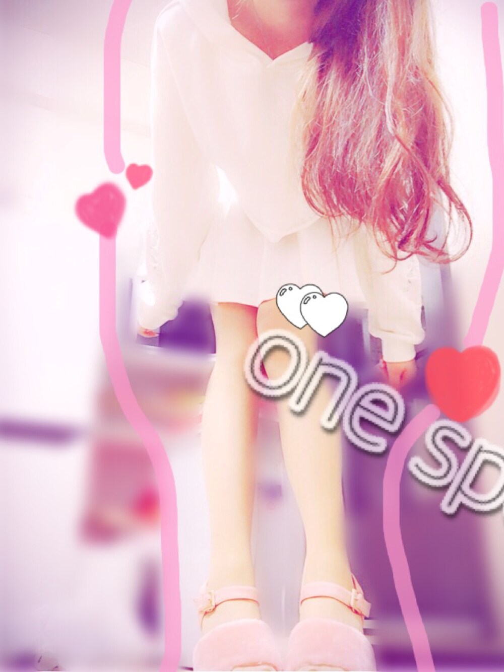 「onespoのアイテム（スウェット、ホワイト系）」を使った、♡こ♡っ♡ち♡ゃ♡ん♡さん（レディース・161cm）の秋コーディネートの1枚目の写真