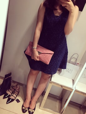 「TSURU（ツル）のアイテム（バッグ）」を使った、xxterryxxさん（レディース・163cm）の夏コーディネート