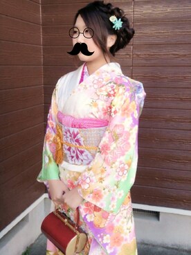 「二十歳」｜miiiiiさん（レディース・160cm）の冬コーディネート