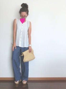 Leeさん（レディース・160cm）の夏コーディネート